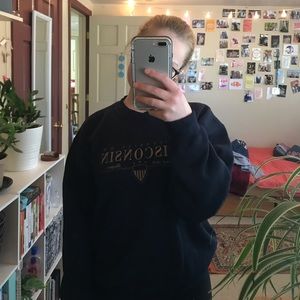VINTAGE University of Wisconsin Sweatshirt